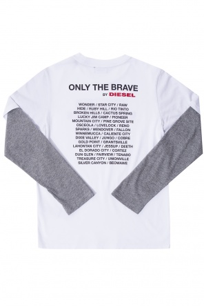 Double-tone sleeve t-shirt, zdjęcie 2 Double-tone sleeve t-shirt od Diesel
